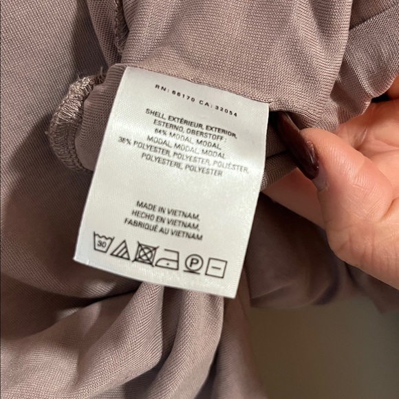 Anthropologie Deletta Dusty Rose Long Sleeve Top - Picture 6 of 6